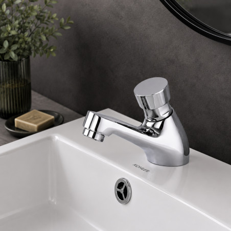 Llave Lavamanos De Push Selle Automático Institucional