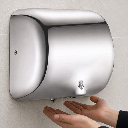 Secador de Manos Automático Sistema Turbo Secado Rápido 110v