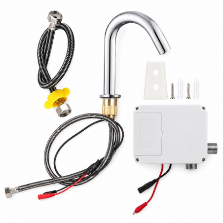 Griferia Llave Sensor Metal Lavamanos Institucional 110 v Ahorrador