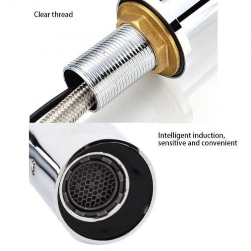 Griferia Llave Sensor Metal Lavamanos Institucional 110 v Ahorrador