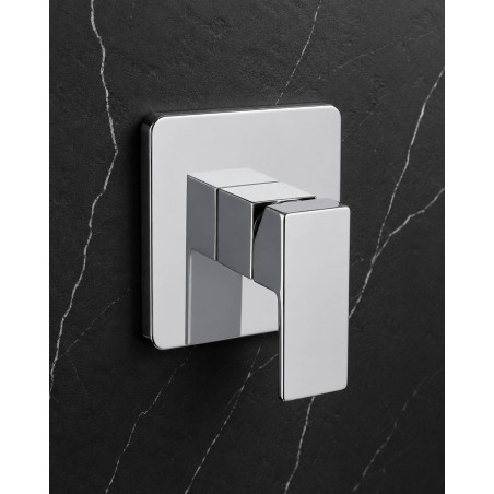 copy of Mezclador Monocontrol Cuadrado Ducha - Bronce Cromado