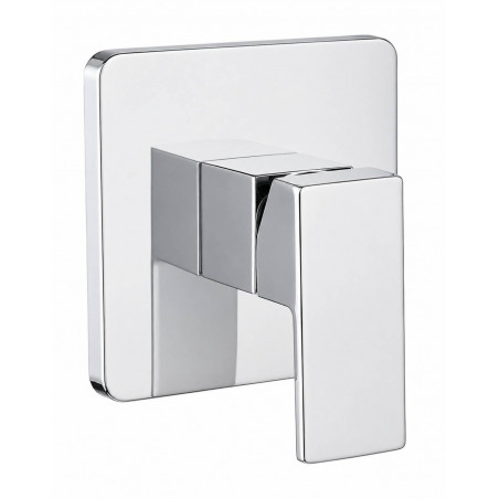 copy of Mezclador Monocontrol Cuadrado Ducha - Bronce Cromado