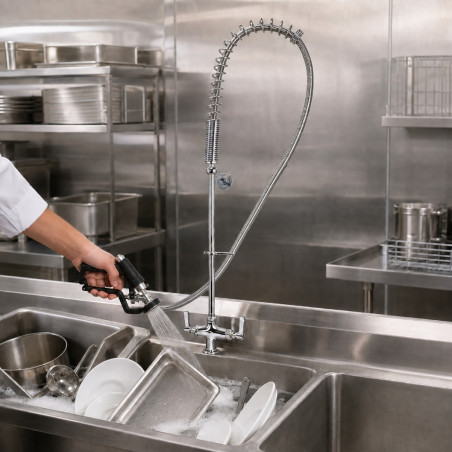 Llave Institucional Alto Trafico Cocina Industrial Tames