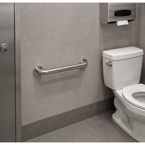 Barra De Seguridad Para Baño De 50 Cm1 1/4 Acero Inoxidable
