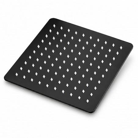 Kit Mezclador Ducha Desviador Negro-teleducha-ducha 20 cm