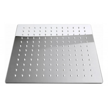 Kit Regadera De 25 Cm Y Mezclador Ducha Monocontrol Cuadrado