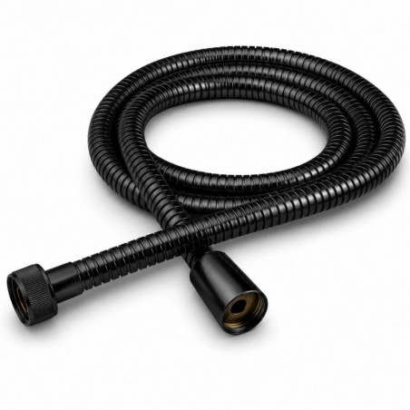 Kit Mezclador Ducha Con Desviador Negro-teleducha-ducha 30cm