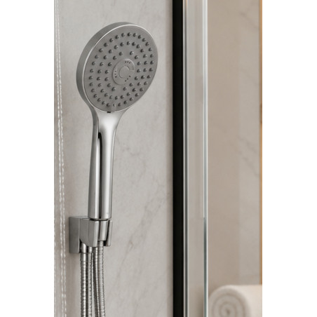 Kit Mezclador Desviador-ducha Redonda 30 cm -teleducha-tubo