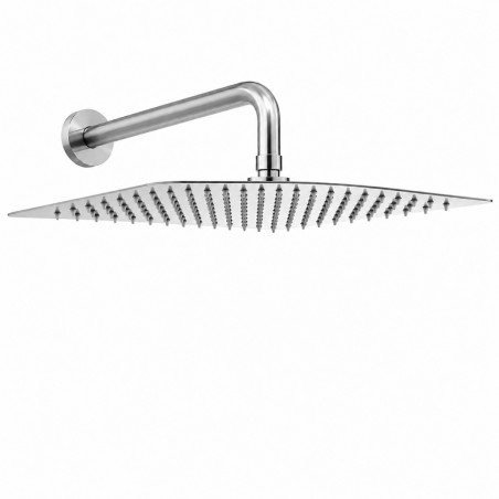 Ducha, Regadera  Anti-hongos 30 x 30 Cuadrada Kit Tubo Pared