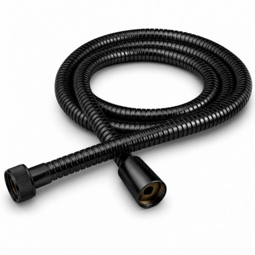 Kit Mezclador Ducha Techo Desviador Negro-Teleducha-ducha 25cm