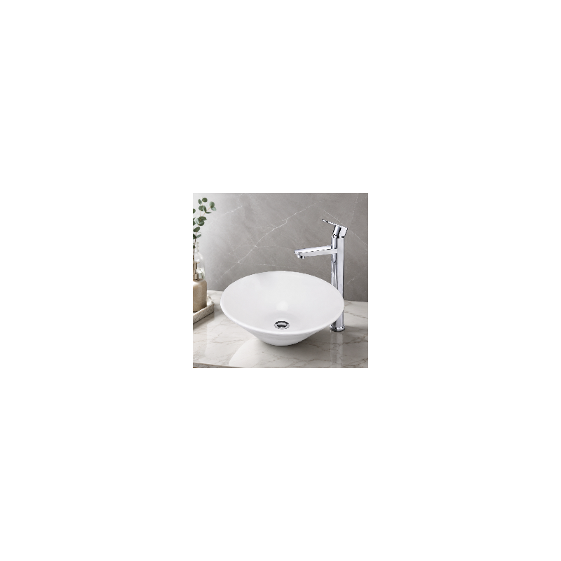 Kit Lavamanos Stagno Grifería Agua Fría Quadratto-desagüe