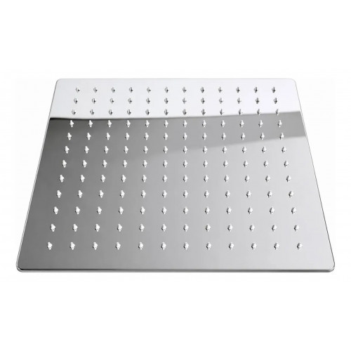 Kit Regadera Metálica 25cm Tubo Cuadrado Mezclador Ducha 8