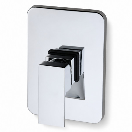 Kit Regadera Metálica Y Mezclador Ducha Monocontrol Premium