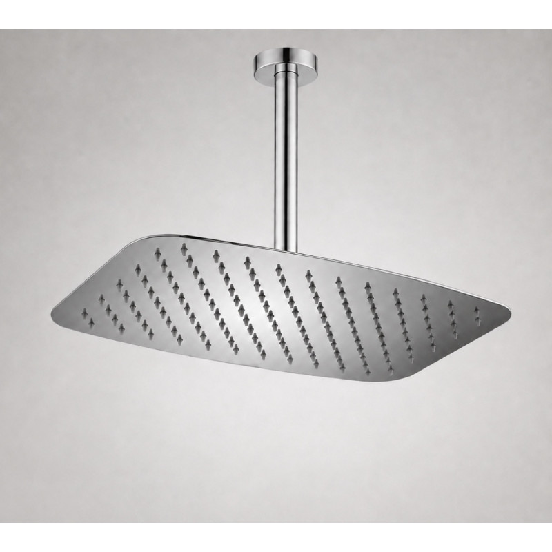 Ducha, Regadera Rectangular Oval Techo Tamesov304 Antihongos