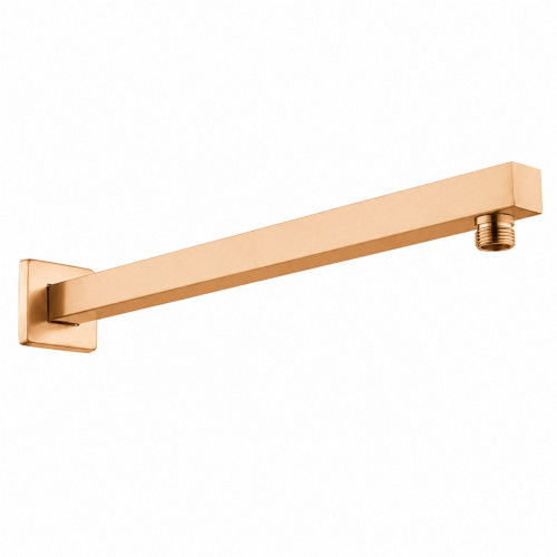Kit Regadera Oro Rose 30cm Mezclador Doble Perfección Tm-30