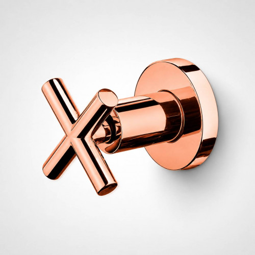 Registro Ducha Agua Fría Cross Mini Oro Rosa Tames
