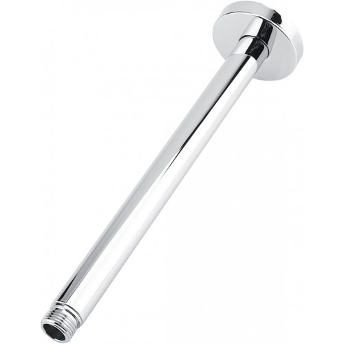 Mezclador Desviador, ducha 30 cm teleducha, Escudo tubo techo