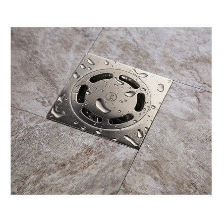 Rejilla En Acero Sifón De Piso Para Baño 3  X 1  1/2