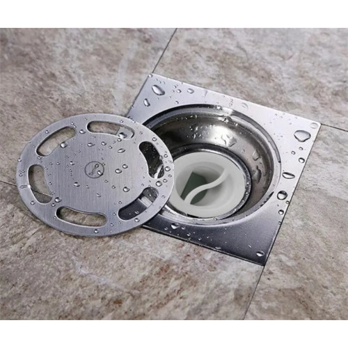 Rejilla En Acero Sifón De Piso Para Baño 3  X 1  1/2
