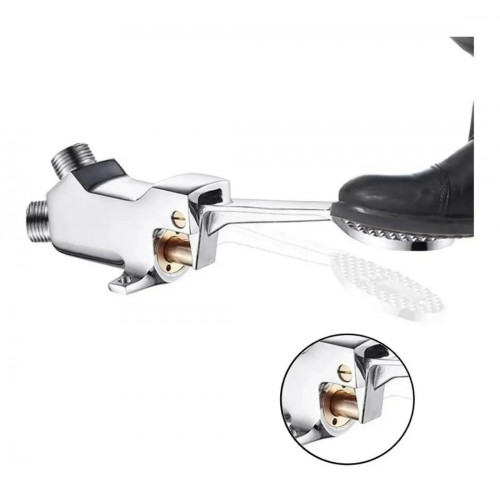 Kit Válvula Llave Pedal Tráfico Pesado Cuello- Acoples 120 cm