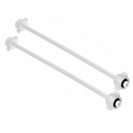 Kit Válvula Llave Pedal Tráfico Pesado Cuello- Acoples 120 cm
