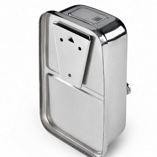 Dispensador Jabón , Institucional Acero 500 Ml, Pared