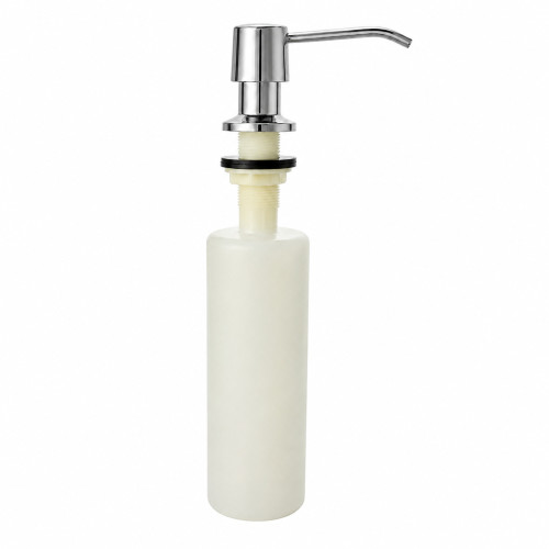 Griferia Cromo Lavaplatos Mezclador -dispensador Jabón 500ml
