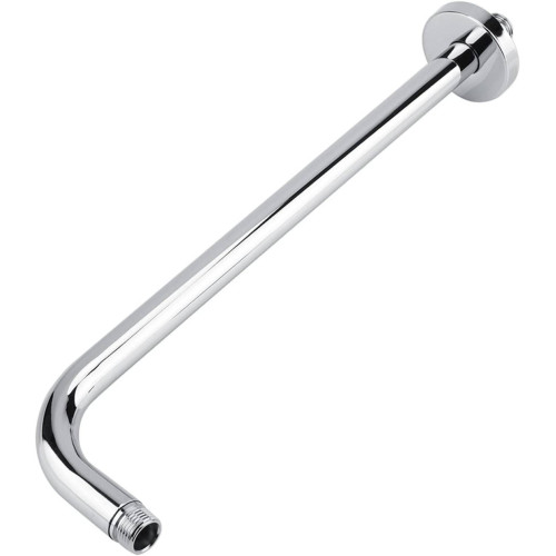 Kit Ducha Regadera 20 cm ABS Anticalcarea Tames Con Tubo Pared