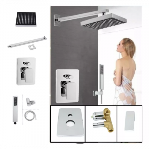 Kit Mezclador Ducha Panel...