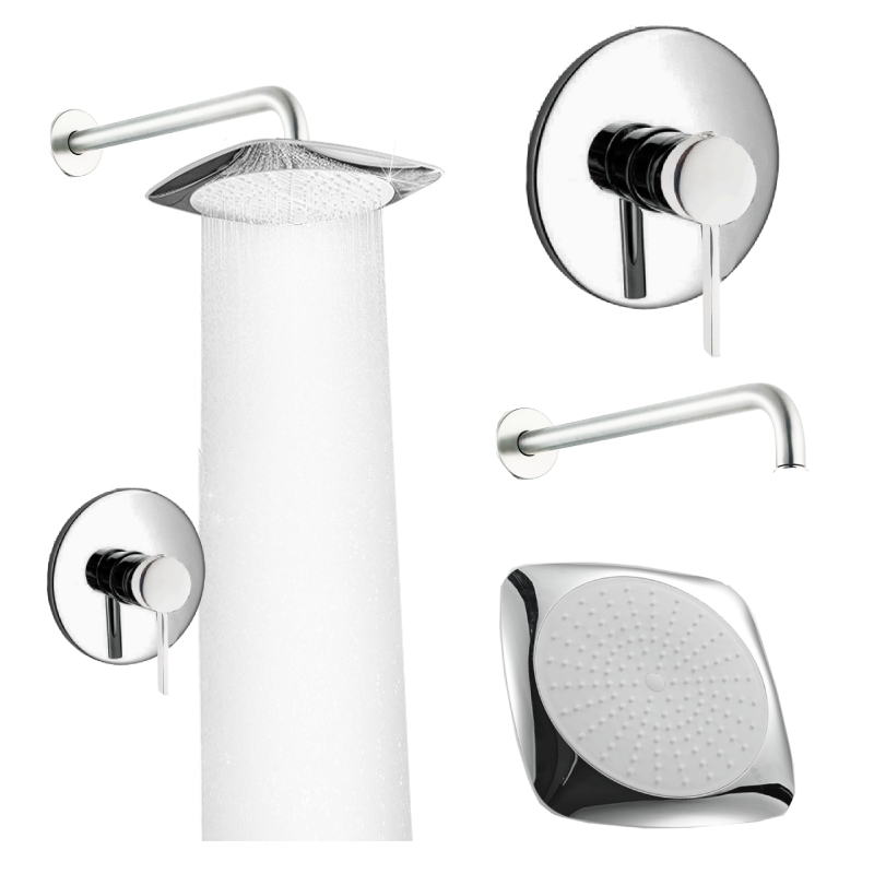 Grifo Ducha Termostatico Mezclador De Ducha Empotrado Cu00f3digo