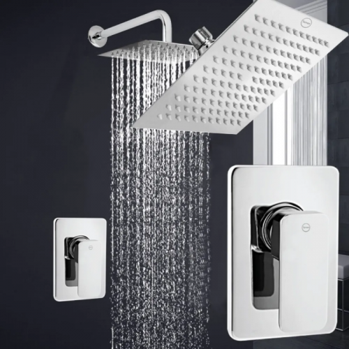 Kit Regadera De 30 Cm  Y...