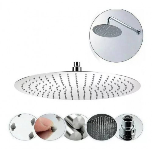 Ducha, Regadera Metálica De...