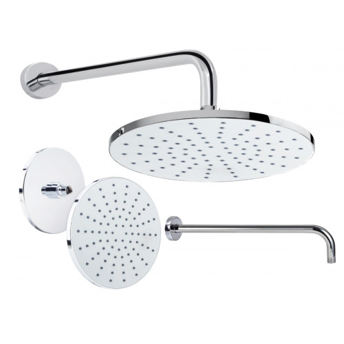 Kit Ducha Regadera 20cm Abs...