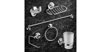 Accesorios de Baño Modernos | Acero Inoxidable y Diseño Premium