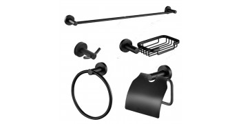 Kits de Baño | Sets de Accesorios Modernos en Acero Inoxidable