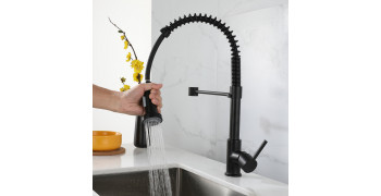 Grifería Gourmet Espiral para Cocina