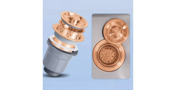 Canastillas y Sifones para Lavaplatos | Kits de Drenaje Completo para Cocina