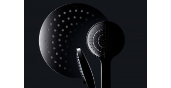 Kit Duchas Mezclador Desviador Y Teleduchas Negras