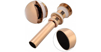 Desague de push y sifones lavamanos estandar